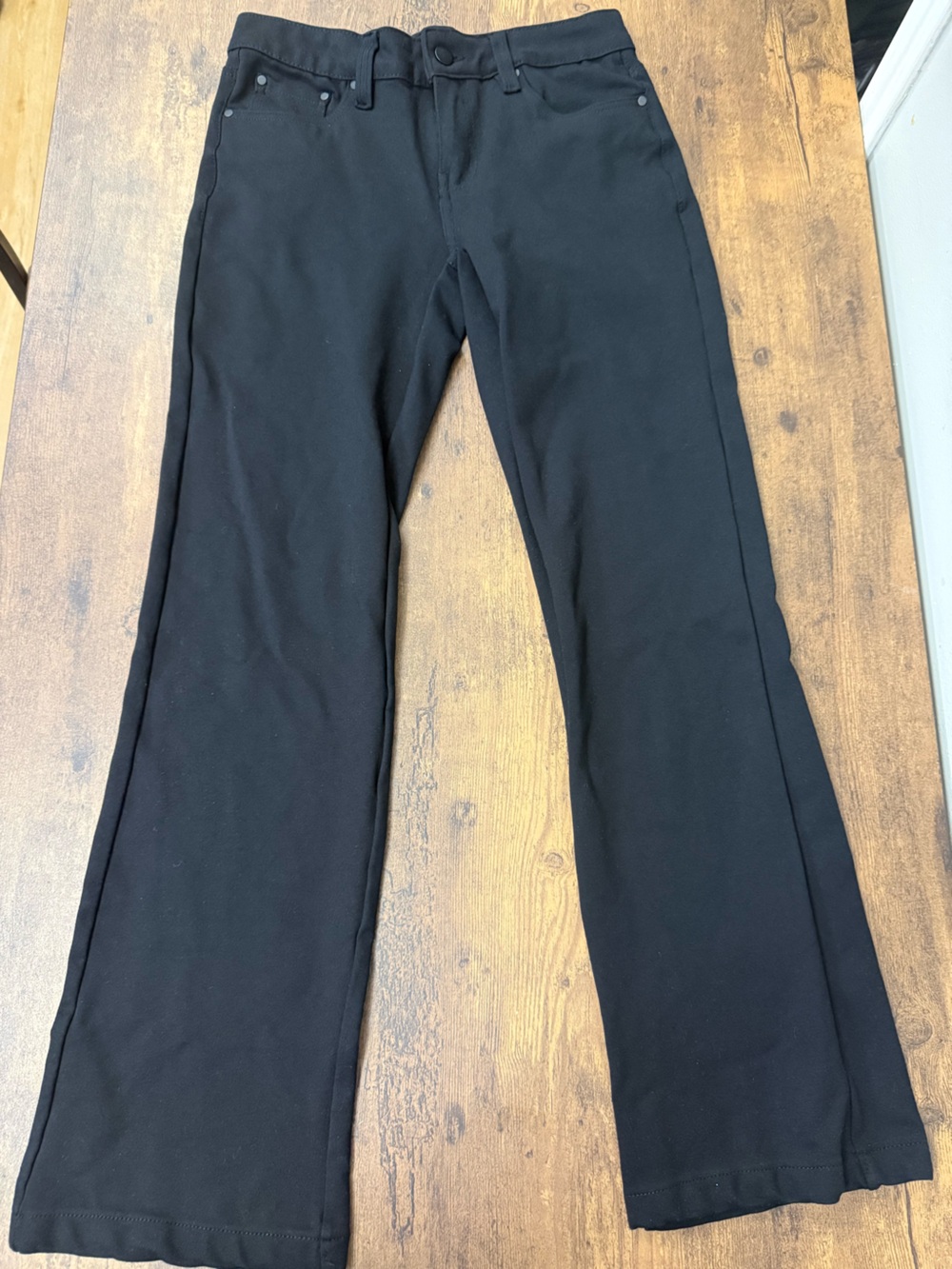 DD77 Women's Black Pull on Jeans Pants — Stretch Jeans Size Small
